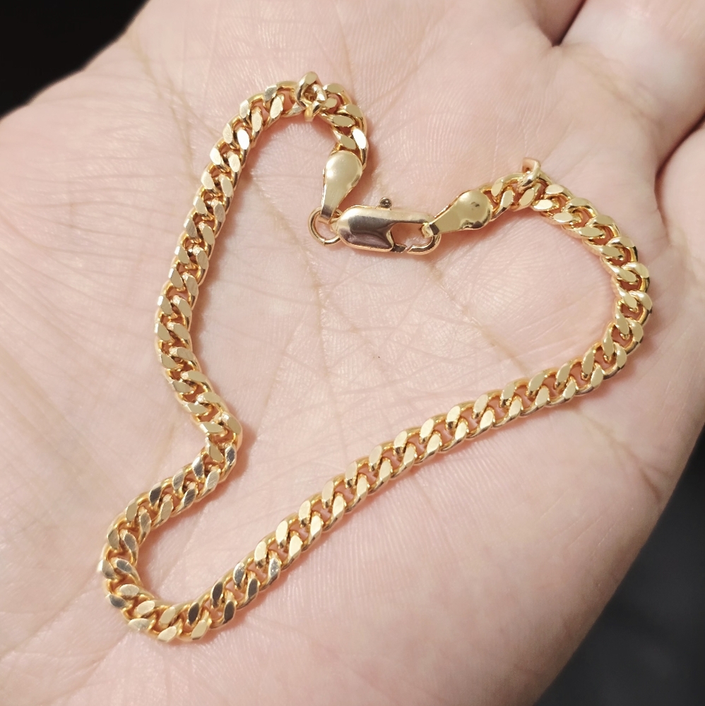 Gold Chain Bracelet for Men